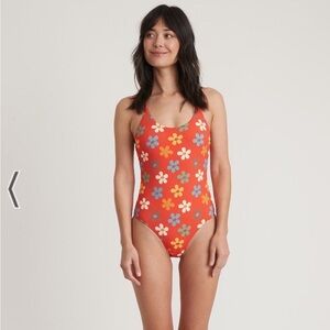 NWT marine layer Merida Cross Back one piece XL